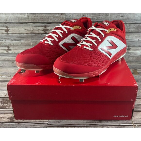 New Balance Other - New Balance Baseball Cleats L3000TR4 size 17 D color red Brand New